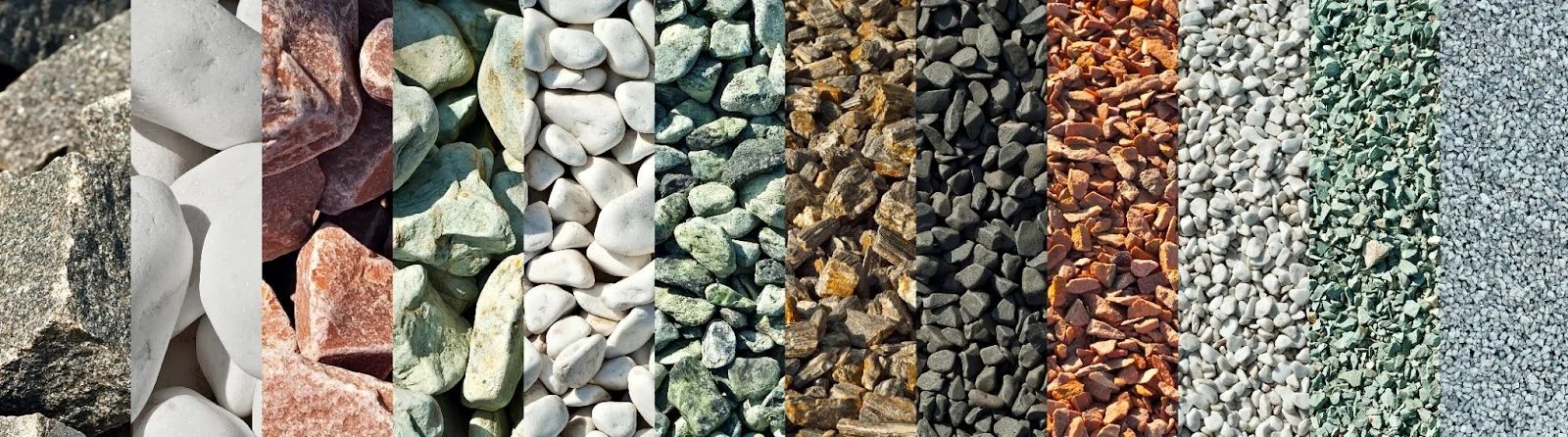 Variety of aggregates
